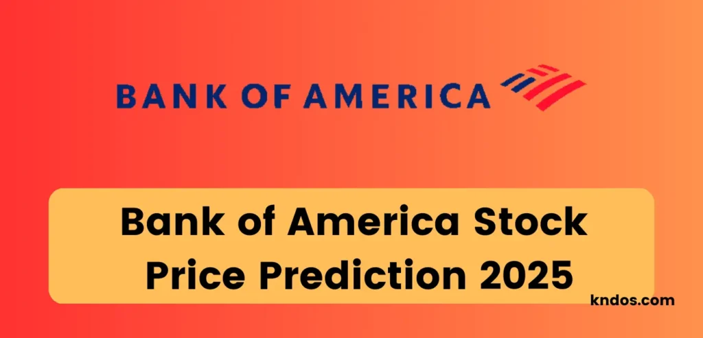 Bank of America Stock Price Prediction 2025