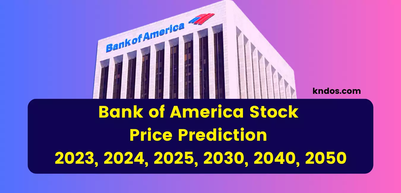 Bank of America Stock Price Prediction 2025, 2030, 2040