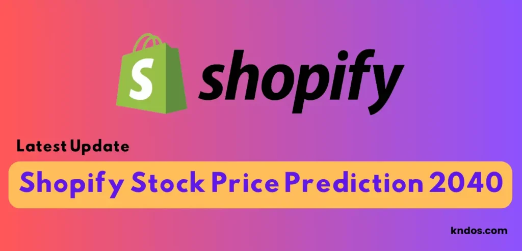 Shopify Stock Price Prediction 2040